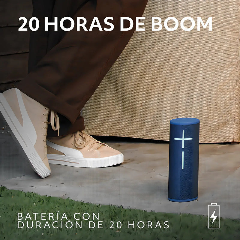 Ultimate Ears Megaboom 4 Parlante Bluetooth, Negro 12V