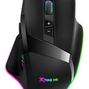 Combo Gamer 3en1 Xtrike Me Teclado Mouse Pad Pc Gaming Juego Color del teclado Negro