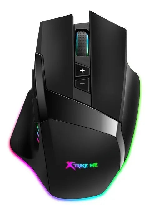 Combo Gamer 3en1 Xtrike Me Teclado Mouse Pad Pc Gaming Juego Color del teclado Negro