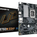 Mother B760m D3hp Ddr5 Gigabyte 13gen S1700 Intel Acuario Color Negro