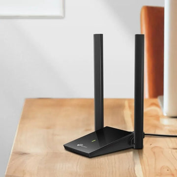 Tarjeta De Red Tplink T4u Plus Ac1300 5ghz Usb 2 Antenas