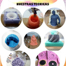 Caucho Silicona Mold 25 Estaño Liquido Moldes 1kiloescultura