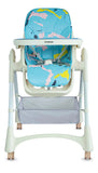 Silla Comedor Bebé colchada Ajustable En Altura 6 Posiciones Portatil ABebesit Aquarella