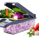 Rallador Picador Frutas Verduras Manual 16en1 Cocina Hogar