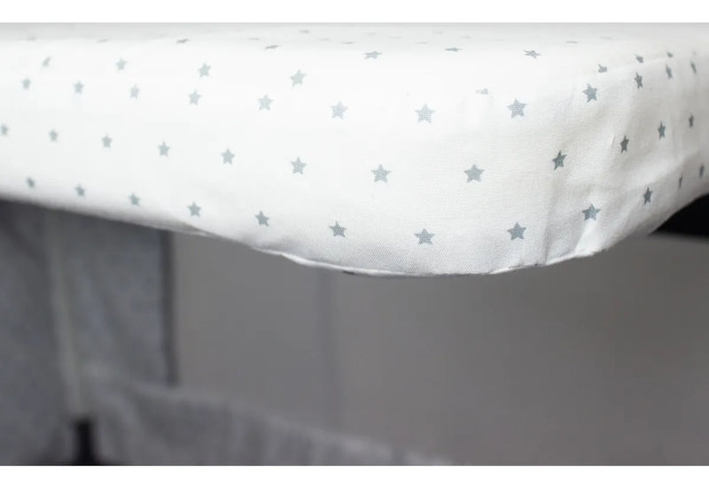 Cuna Colecho Bebesit Side By Side Con Mosquitero Negro