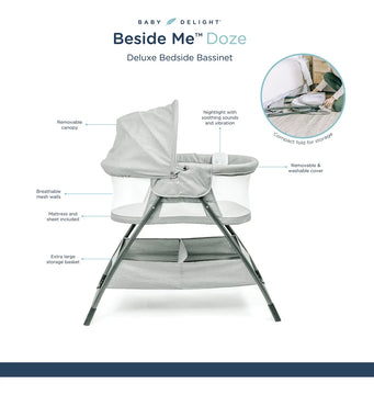 Baby Delight Beside Me Doze Deluxe - Moiss Para Beb, Mesita