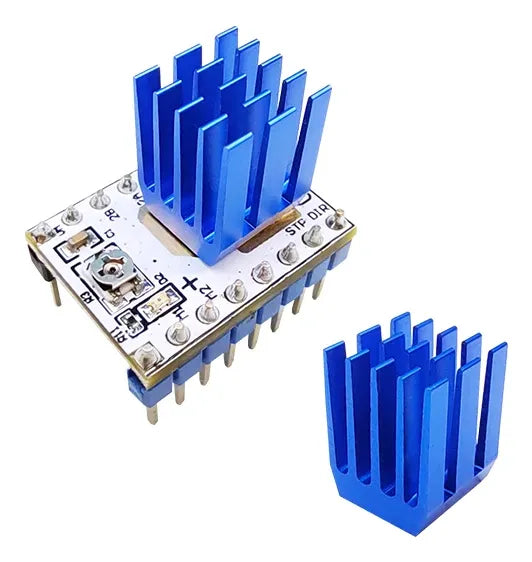 Bloque Disipador De Aluminio Para Tmc2100 Drv8825