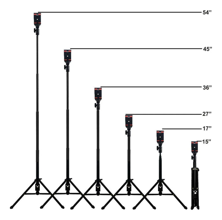 Trípode Monopie Aluminio 54 Pulgadas Con Soporte Para Celula