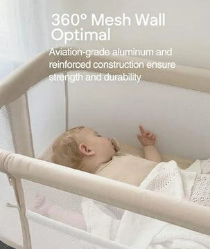 Cuna Colecho Fodoss Baby Bassinets - Ajustable En Altura, Be