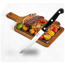 Dearithe Juego De 12 Cuchillos Serrados Para Carne Con Tripl