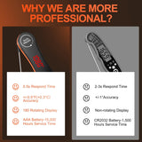 Termometro Digital De Carne De Lectura Instantanea De 0.5 Se