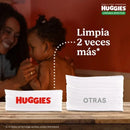 120 Toallitas Húmedas Huggies Aloe Vera / Vit E Piel Saludab