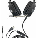 Audifonos De Diademas Over Ear Gaming Kalley Color Negro