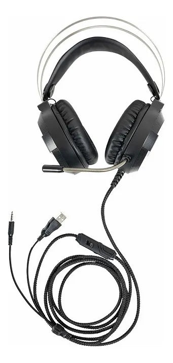 Audifonos De Diademas Over Ear Gaming Kalley Color Negro