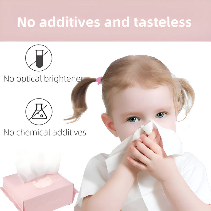 Cottoncare Toallita Seca Para Beb, 100% Algodn, Pauelos De A