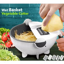 Cortador De Verduras De Cesta Húmeda De Cocina Multifunción
