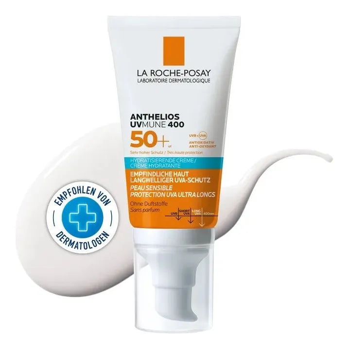 La Roche-posay Anthelios Toque Seco Con Color Crema - 50 Ml Crema Hidratante Uvmune 400 Spf 50 La Roche Posay