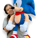 Sonic Peluche Gigante 1 Metro Perfumado Obsequios Azul