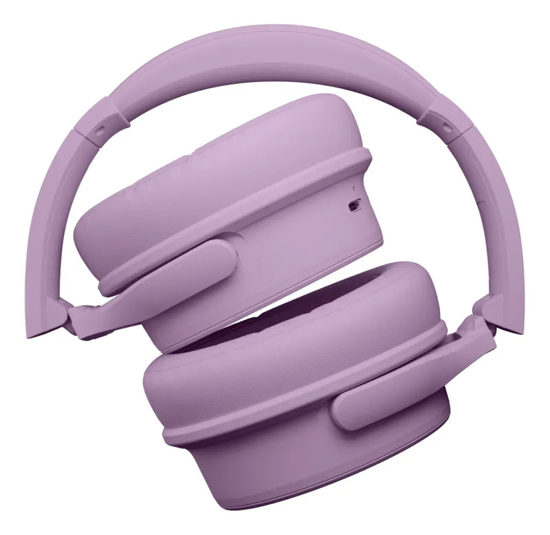 Audífonos Inalámbricos Bluetooth Sleve Evo Violet Glow Color Violeta