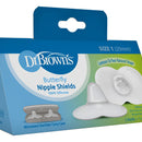 Pezonera Dr Browns Silicona + Estuche X 2und