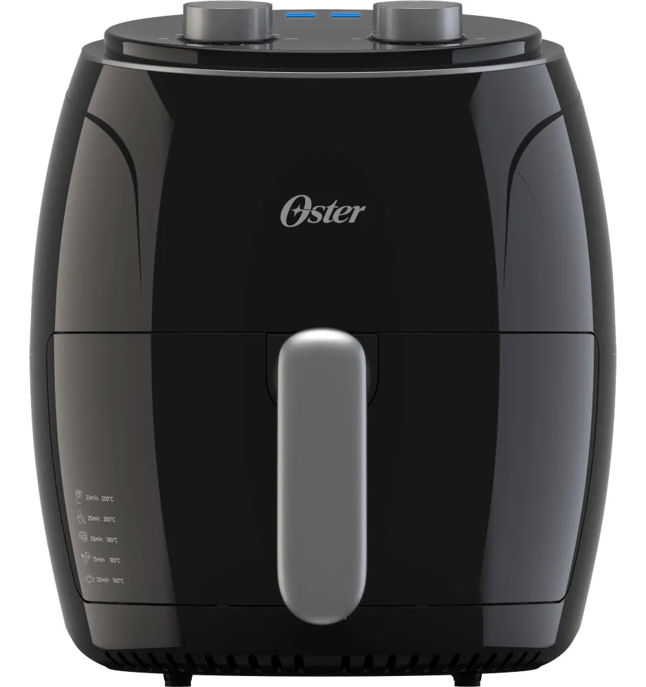 Oster® Freidora De Aire Manual, Capacidad 3.8l Antiadherente Color Negro 127