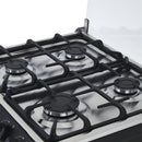 Estufa Orégano Haceb 60 Cms Gas Propano Negra Color Negro