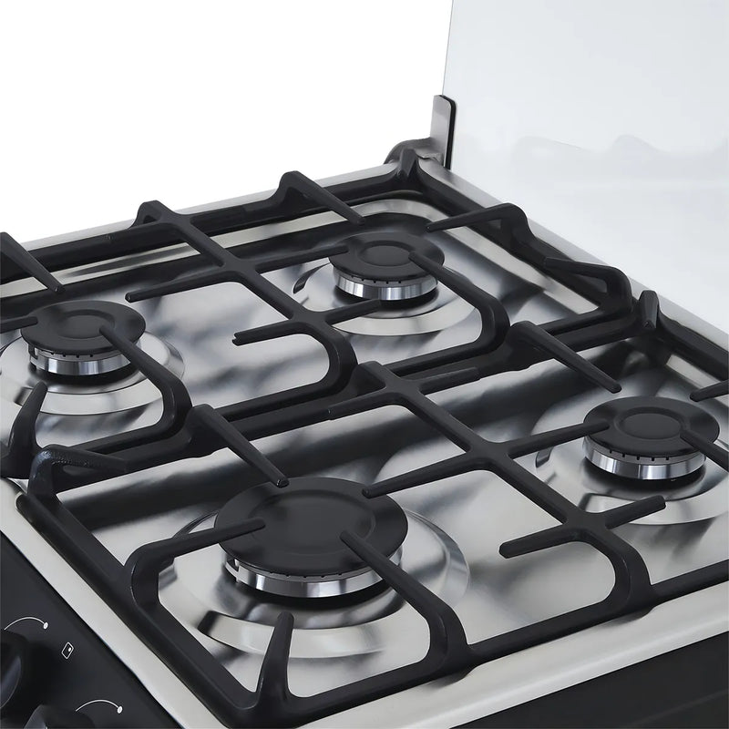 Estufa Orégano Haceb 60 Cms Gas Propano Negra Color Negro