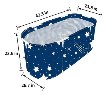 Banera Plegable Portatil, Tina De Bano Ecologica, Para Cabin