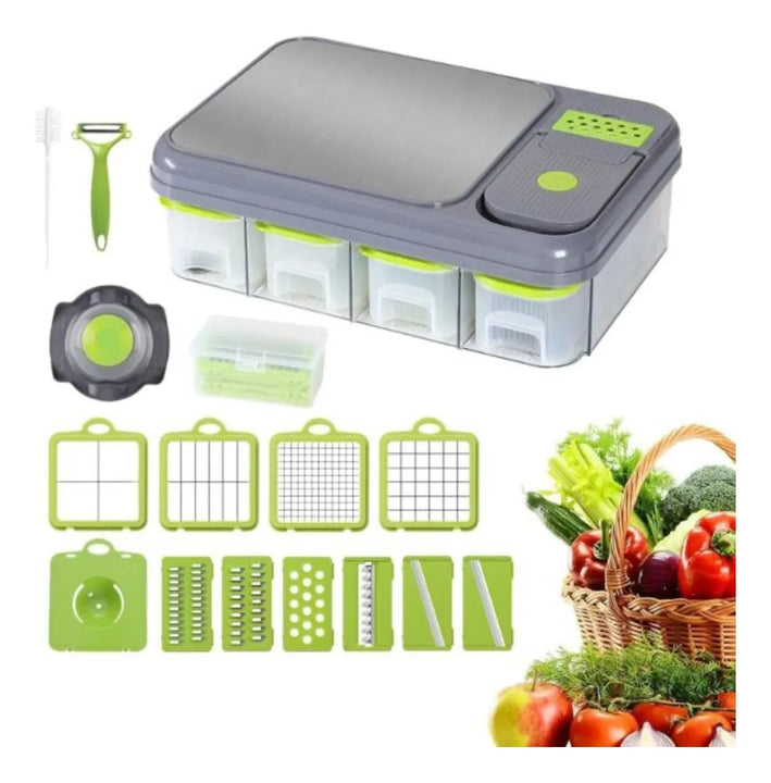 Cortador De Verduras 28 En 1 Mandolina Multifuncion