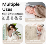 Yoofoss Toallas Con Capucha Para Beb, 100% Muselina De Algod