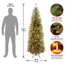 Árbol Artificial Preiluminado Kingswood 6.5 Pies
