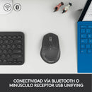 Logitech Combo Multi-dispositivo: Teclado K380s + Mouse M720 Mouse Negro Teclado Negro