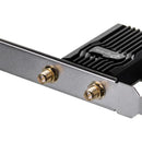 Tarjeta de red con adaptador Ax3000 Pcie Wifi 6+ Bluetooth 5.2