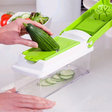 Picador Cortador Rallador Multiuso De Verduras Frutas