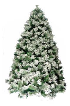 Árbol De Navidad Pino Nevado 2.10 Metros Verde
