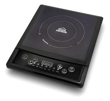 Estufa De Inducción 1 Puesto Portátil 1500w Home Elements Negro