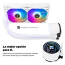 Refrigeracion Liquida Thermal 240 Argb Lga 1700 Am5 Blanca