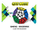 Cubo Rubik 3x3 Qiyi Fondo Negro Speed Cube