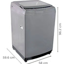Lavadora Digital Kalley K-ld14ge Carga Superior 14 Kg Gris