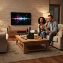 Parlante Bluetooth Karaoke Inalámbrico Con 2 Micrófonos S882 Negro