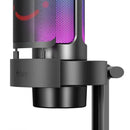 Micrófono dinámico Fifine A8 Gamer modelo color negro