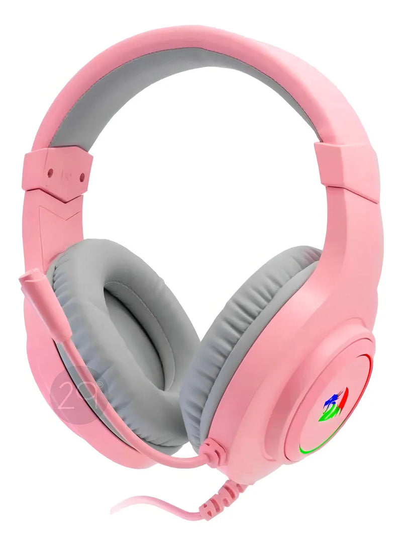 Audifinos Gamer Hylas H260-p Redragon Rosa