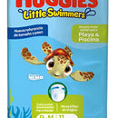 Pañales De Piscina Agua Huggies Little Swimmers Talle M X 11