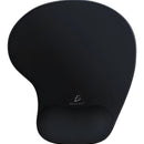 Mousepad Tapete Ergonomico Antideslizante Descanso Muñeca Color Negro
