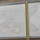 Plancha Asadora De Aluminio Para Cocina Estufa 55 Cm X 34 Cm Gris