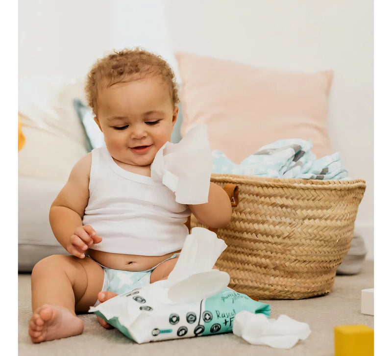 Set Pañitos Humedos Rascal por 320 Unidades - 4 Paquetes