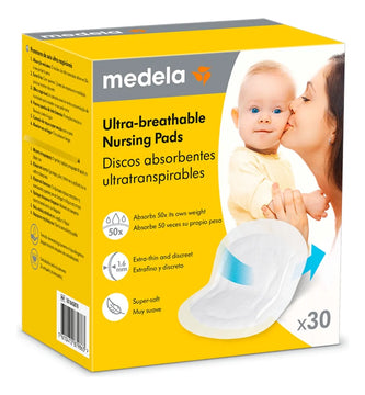 Discos Absorbentes Desechables Safe & Dry Medela