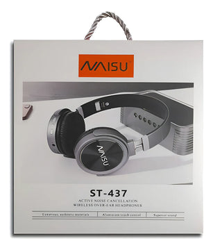 Diadema Bluetooth Naisu St 437 Color Negro Color de la luz NA
