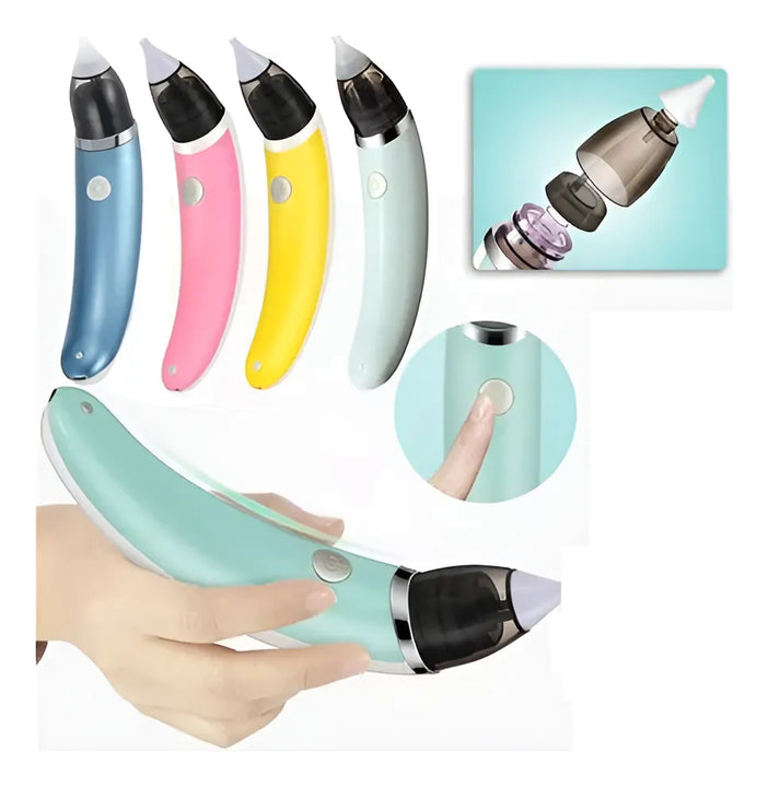 Aspirador Nasal Para Bebés Limpiador Eléctrico De Nariz Disponibilidad