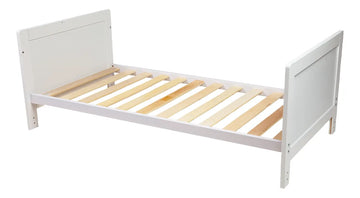 Cuna Cama De Madera Carestino Vigo 140x70 Blanco